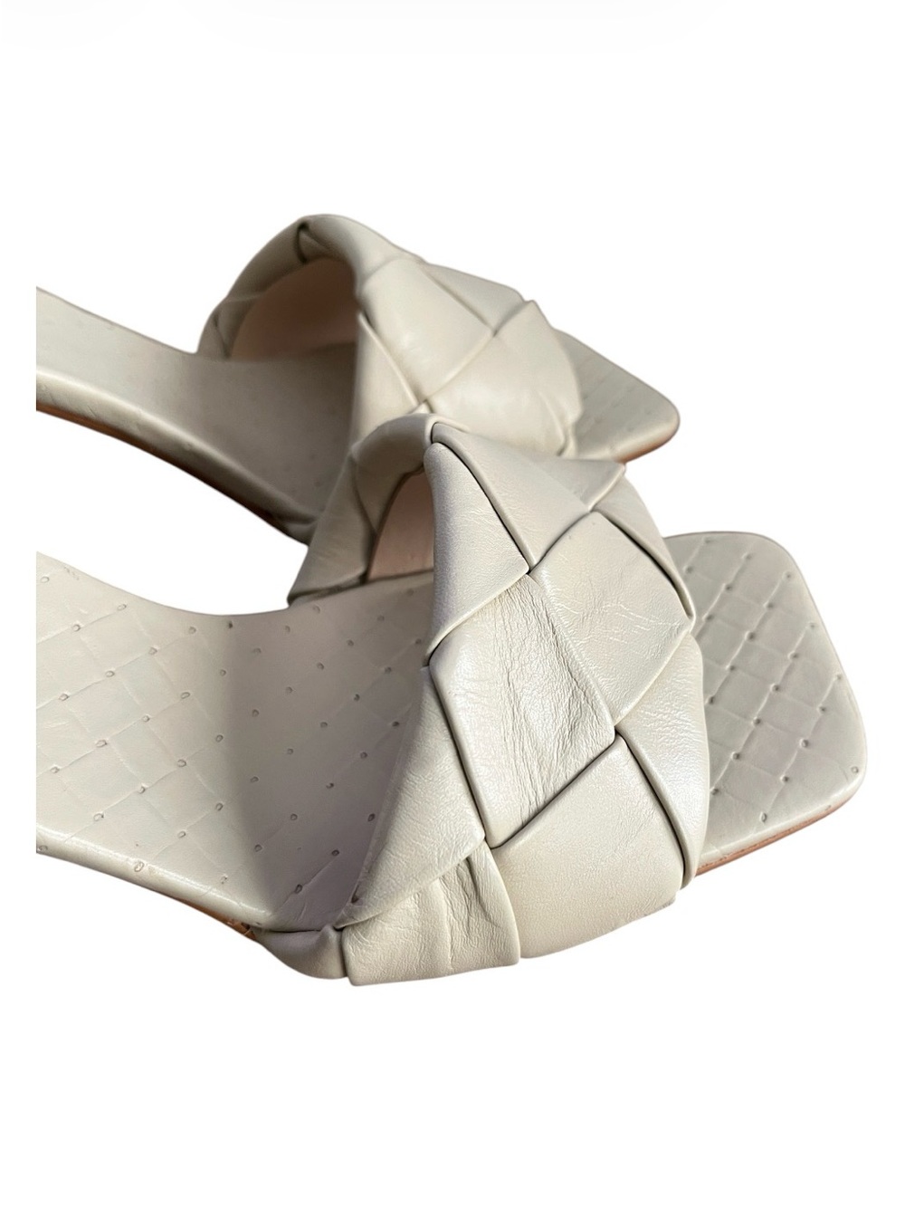 Vince Camuto Brelanie Woven Leather Mule Heels – Size 8 - Picture 4 of 5